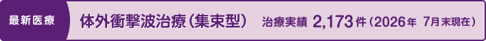 体外衝撃波治療