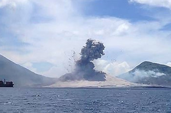 火山の噴火